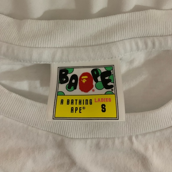 Bape tee size S wmns - Picture 1 of 3